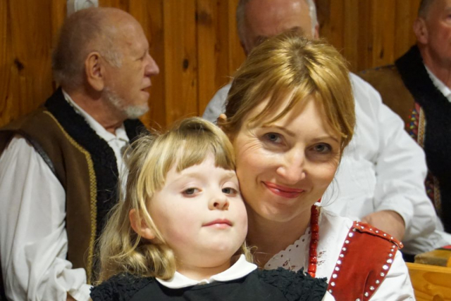 Magda i Weronika- mama i córeńka